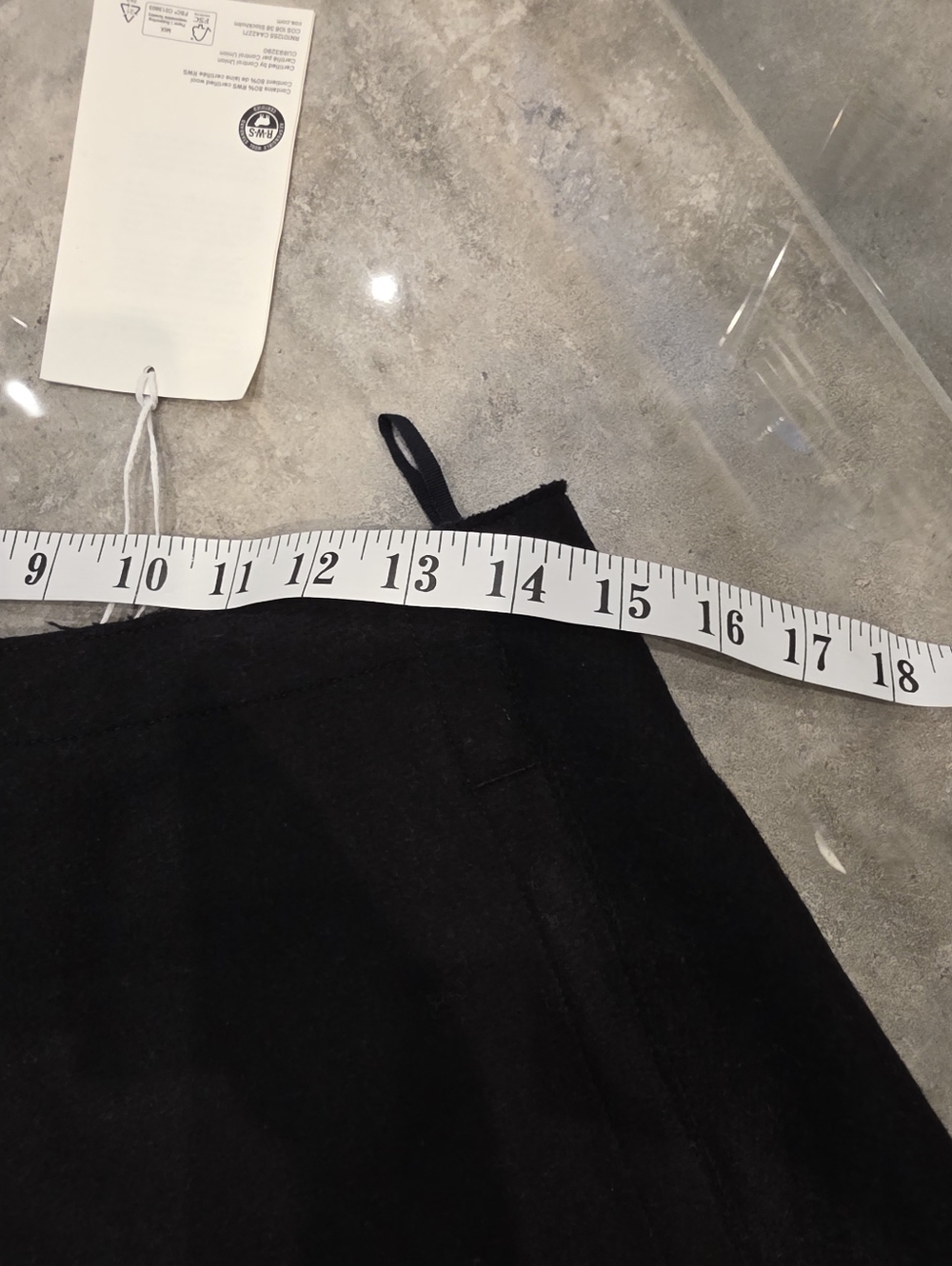 COS ($300) Black A-Line Midi Skirt Minimalist High Waist Clean Modern - Picture 7 of 9